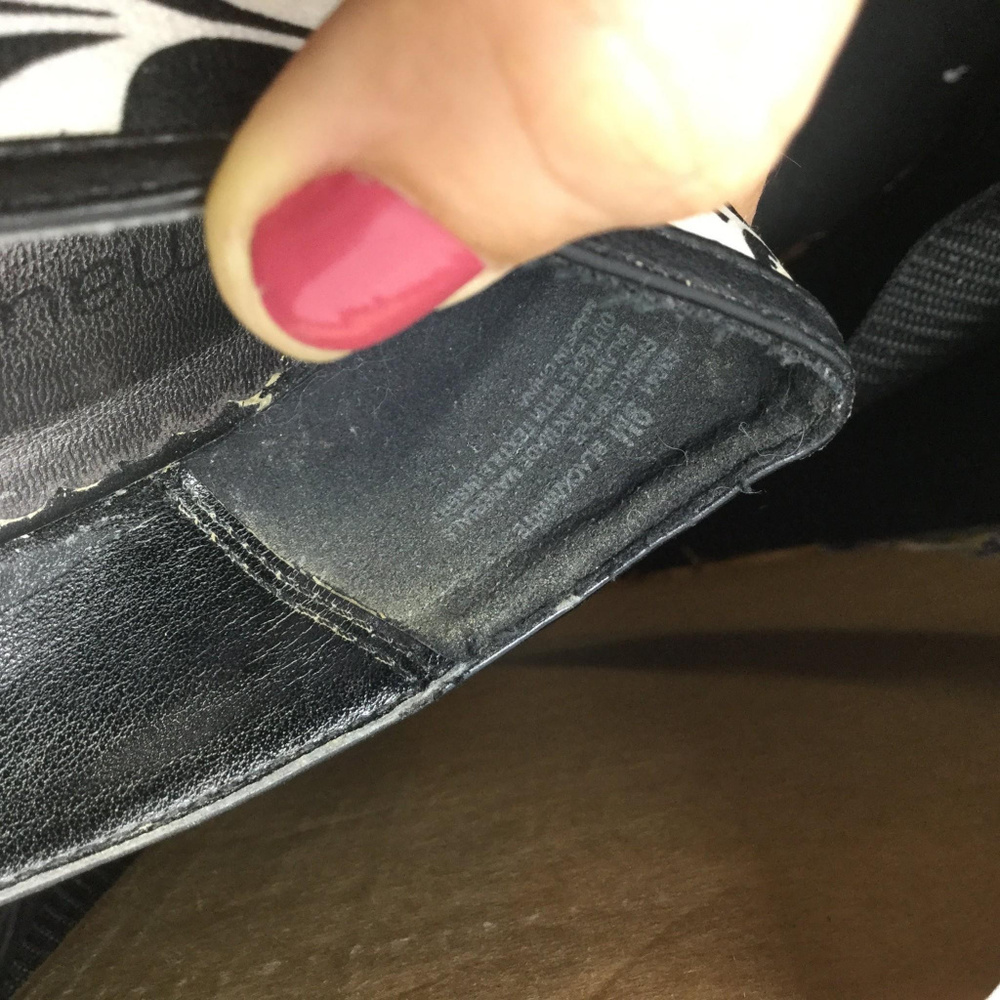 Maurices Women's Shoes Sz Us 9.5 Black White Heels - Picture 8 of 8
